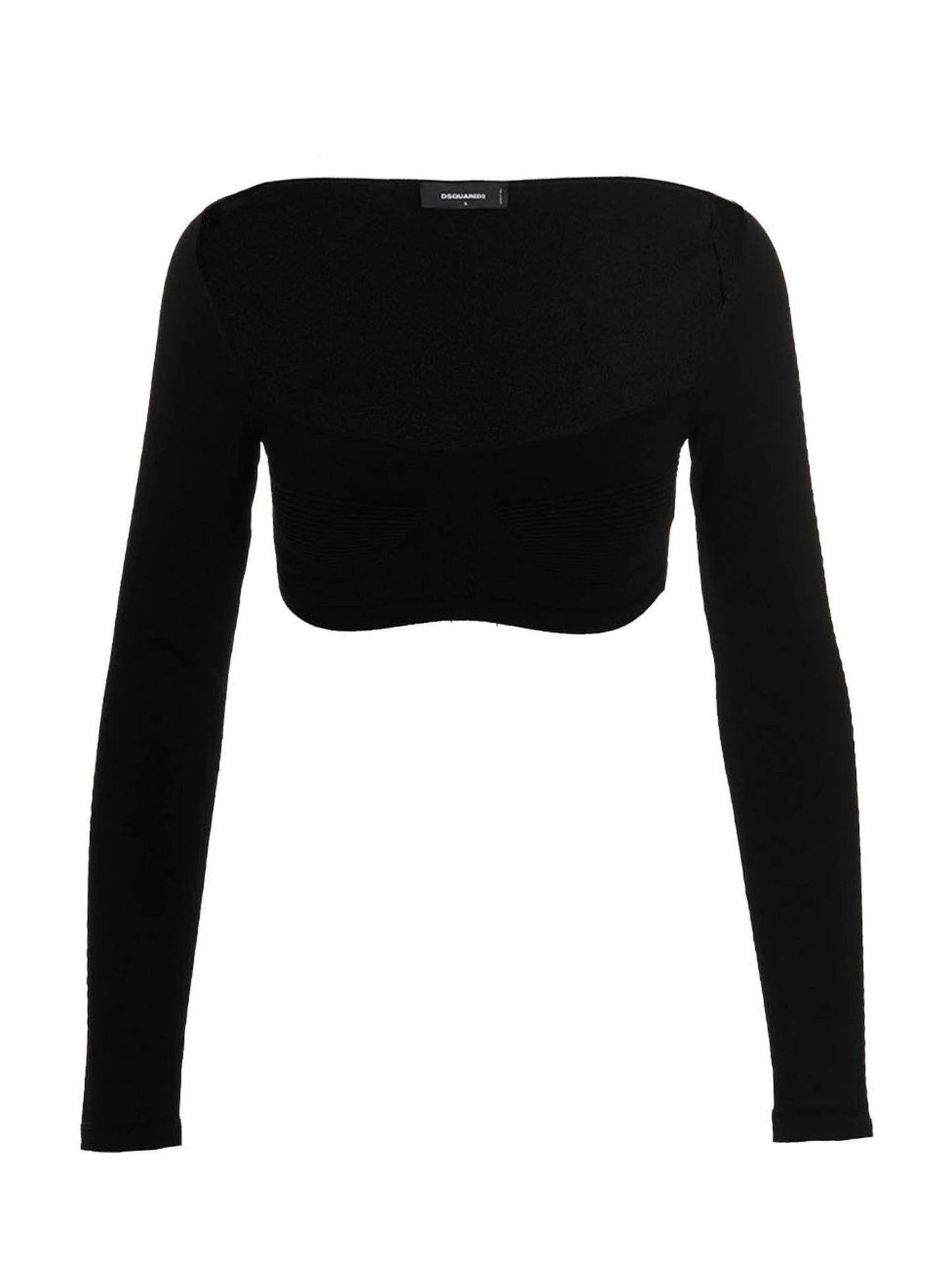 Black Viscose Cardigan