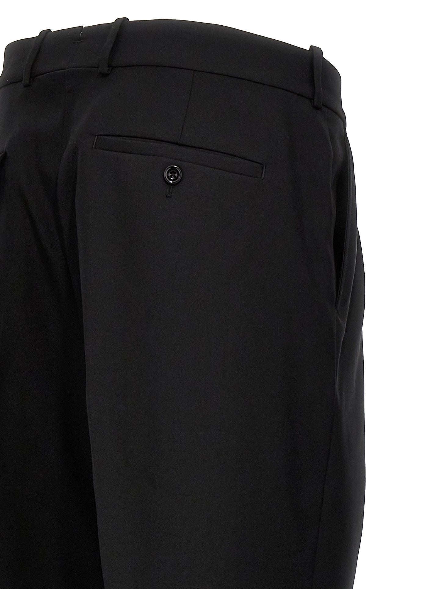 Black Wool Dress Pants