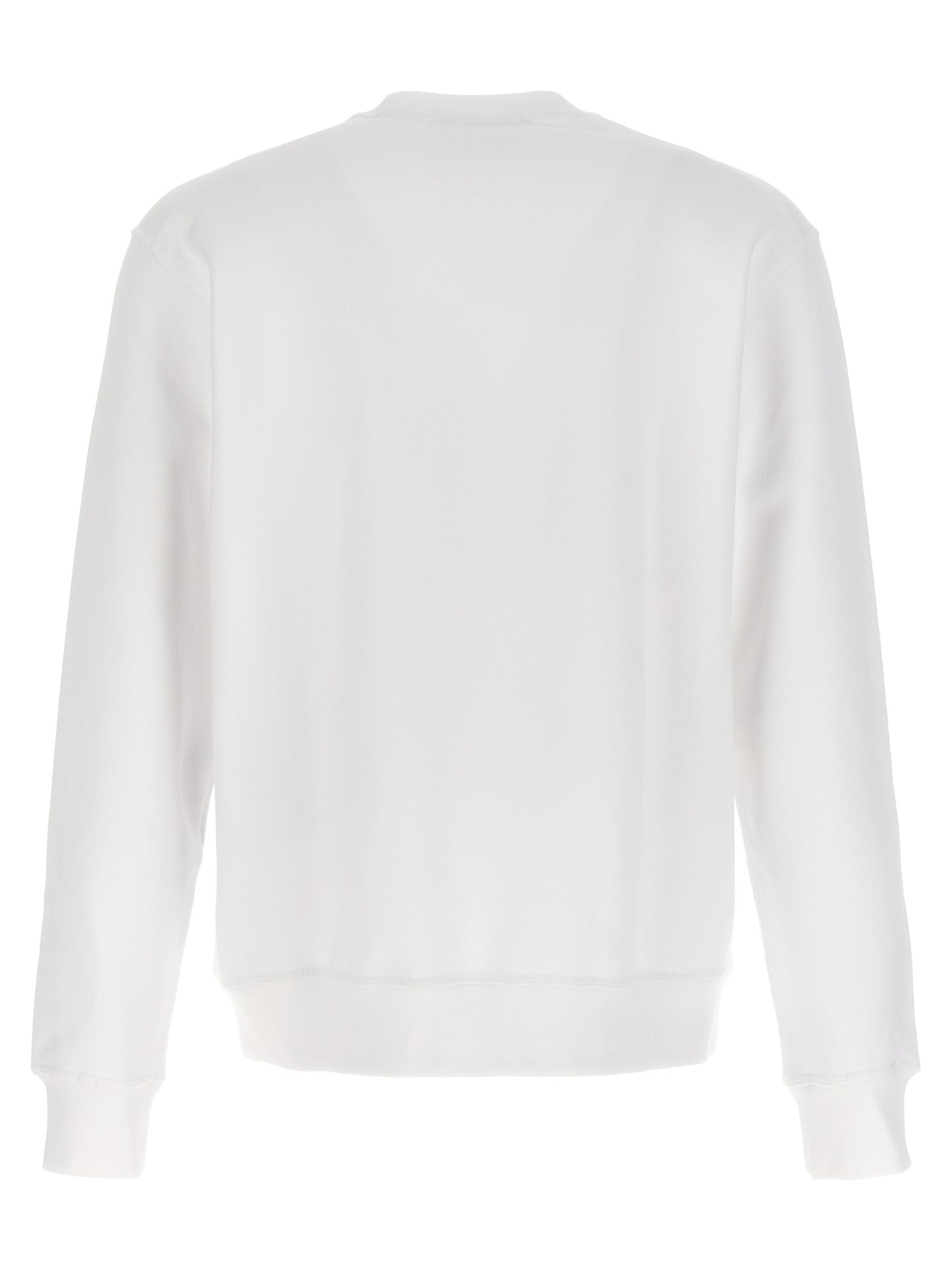 White Cotton Sweatshirt