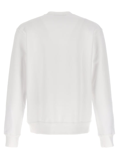 White Cotton Sweatshirt