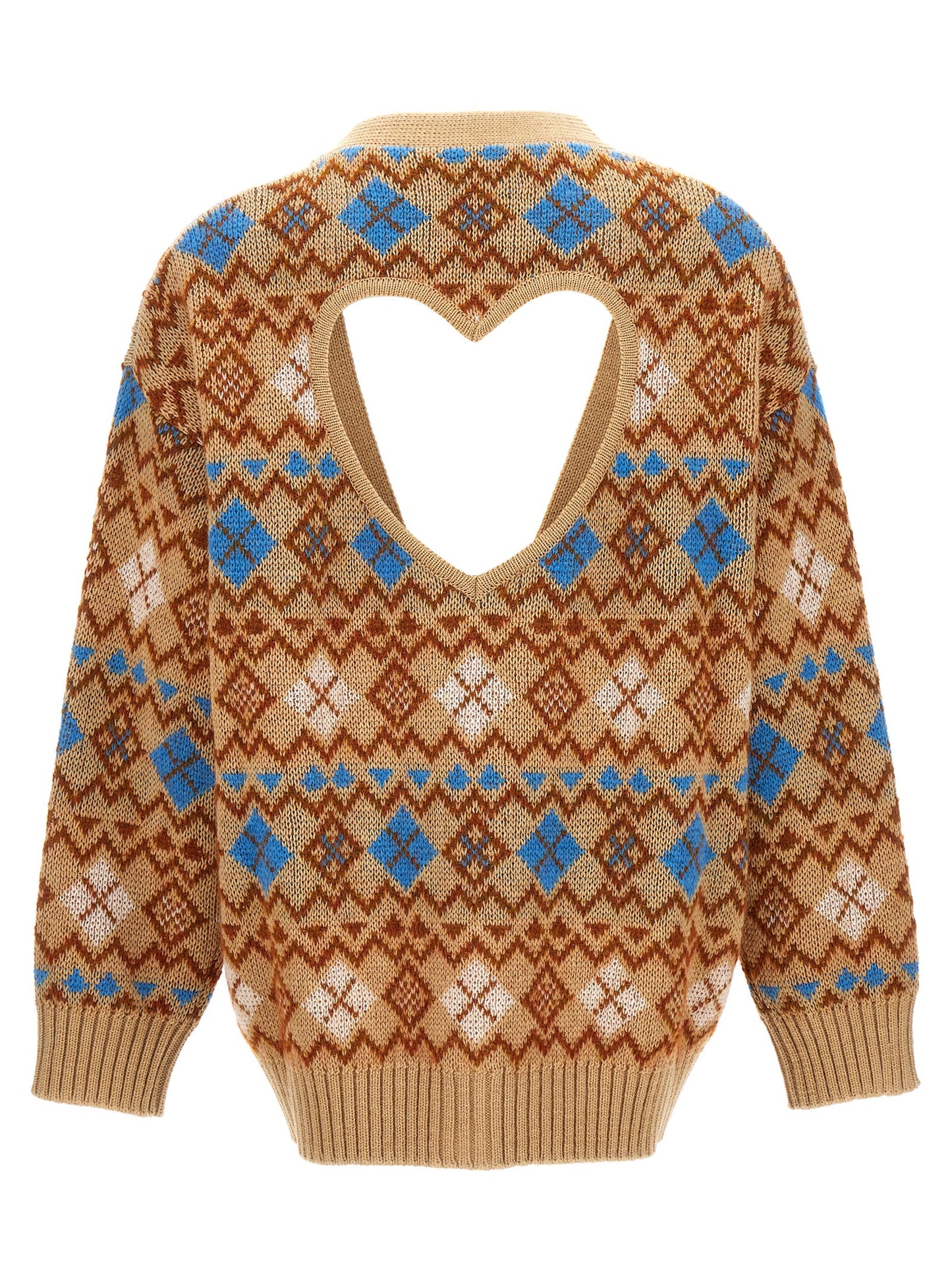 Multicolor Wool Cardigan