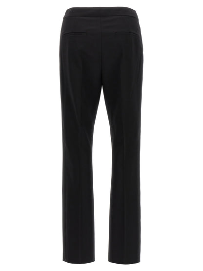 Black Virgin Wool Dress Pants