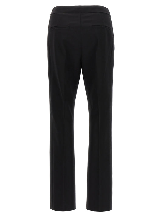 Black Virgin Wool Dress Pants