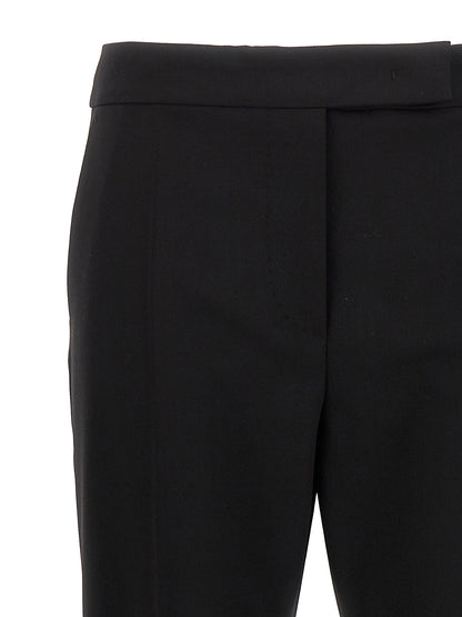 Black Virgin Wool Dress Pants