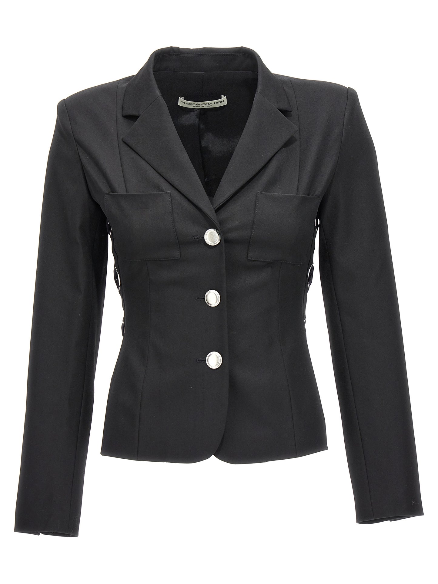 Black Wool Blazer