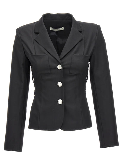 Black Wool Blazer