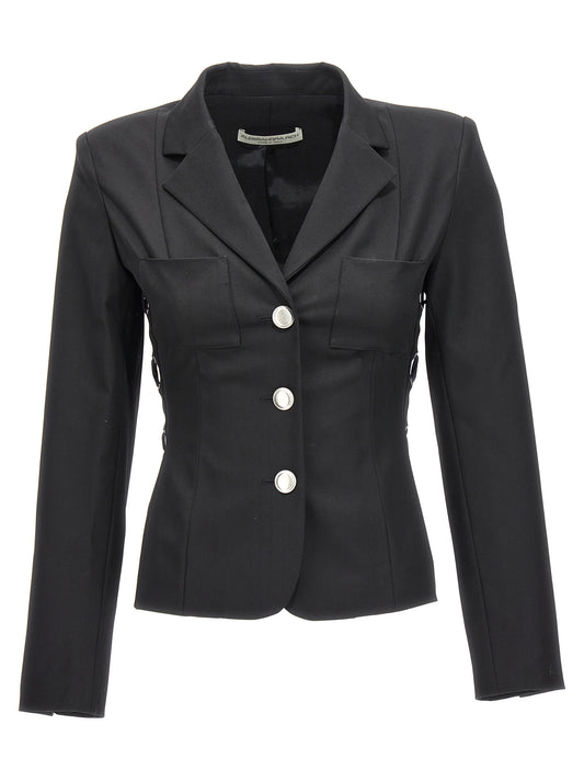 Black Wool Blazer