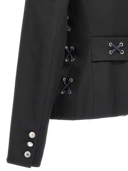 Black Wool Blazer