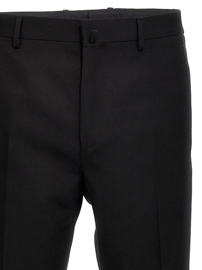 Black Wool Dress Pants