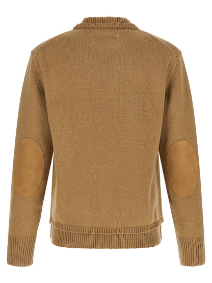 Beige Wool Cardigan