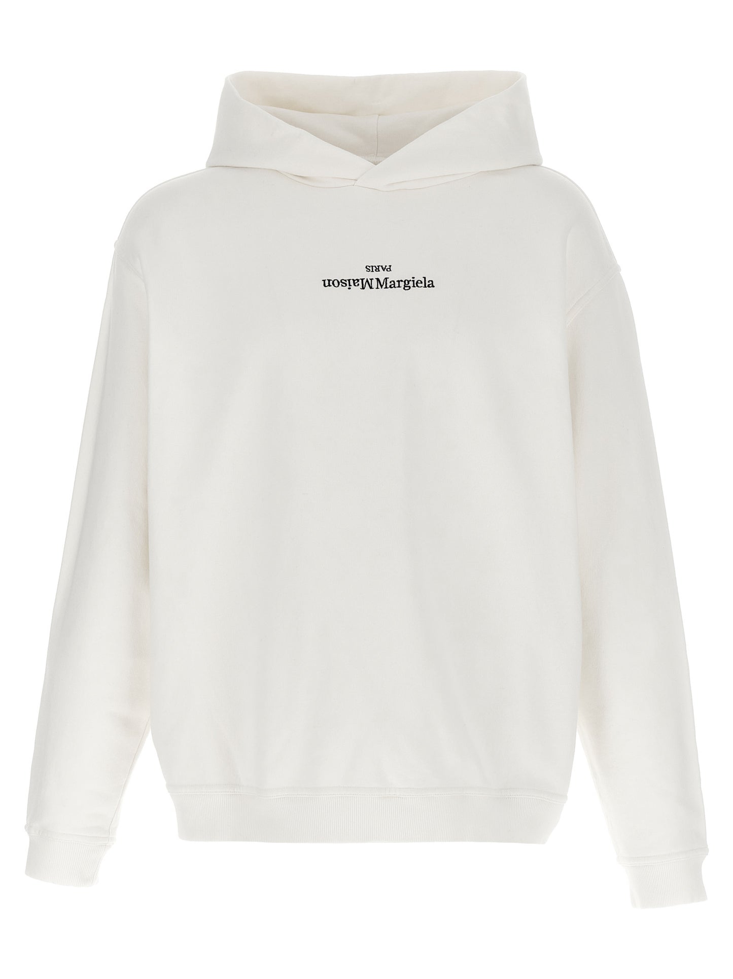 White Cotton Sweatshirt