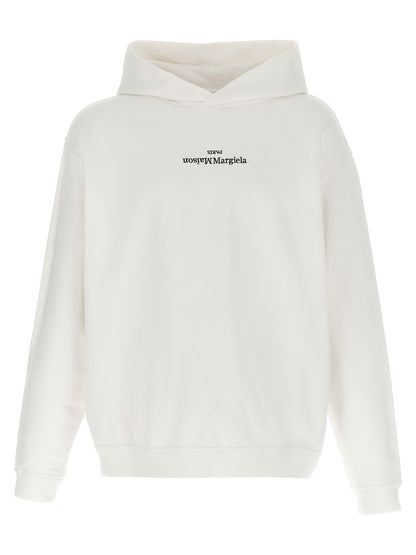 White Cotton Sweatshirt