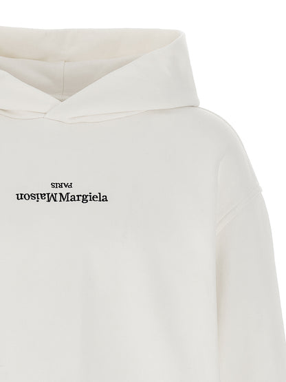 White Cotton Sweatshirt