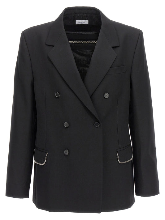 Black Virgin Wool Blazer