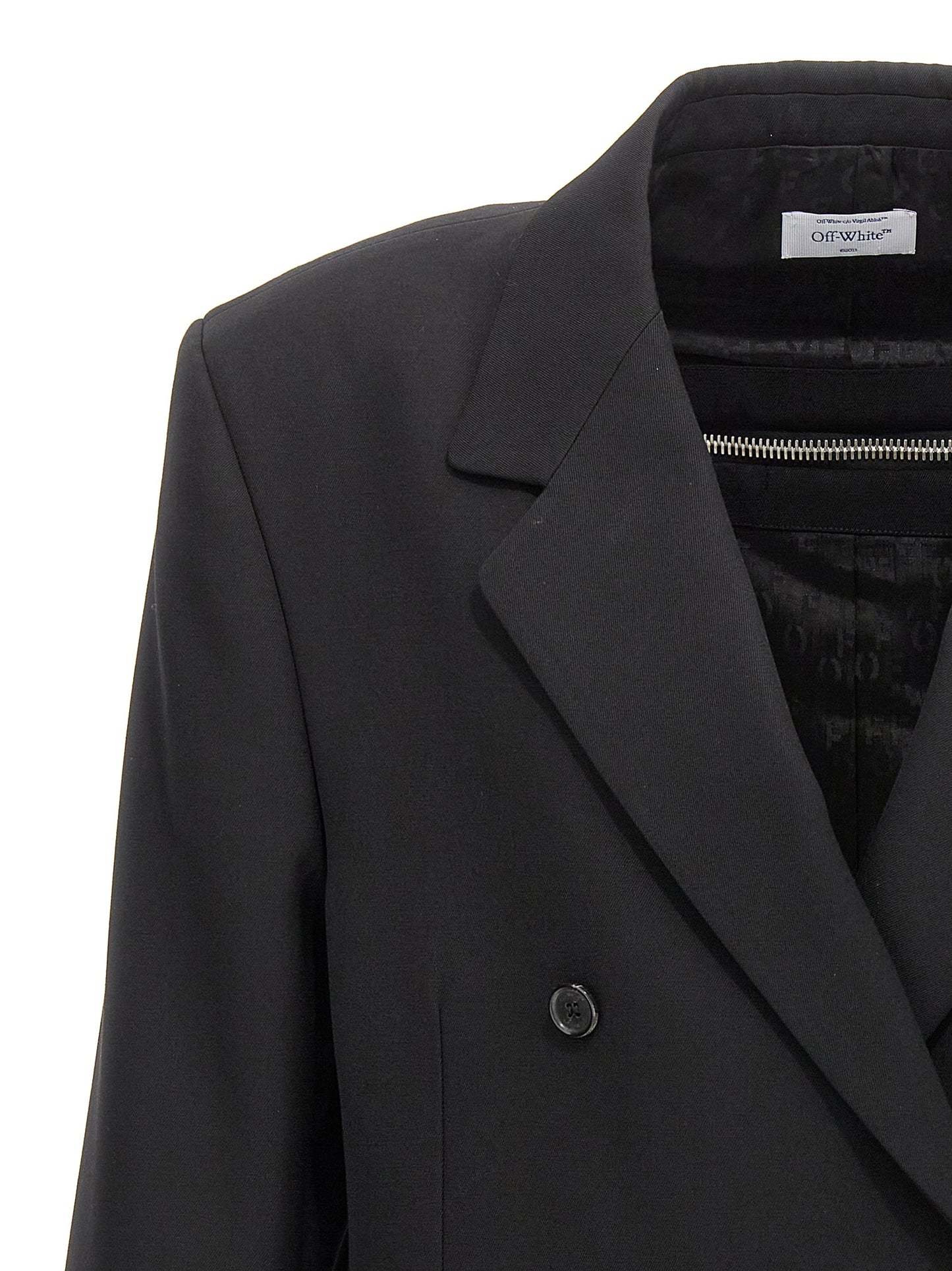 Black Virgin Wool Blazer