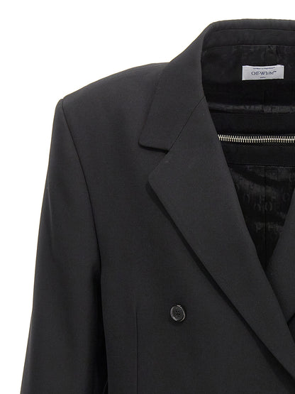 Black Virgin Wool Blazer