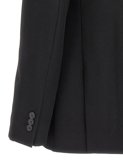 Black Virgin Wool Blazer
