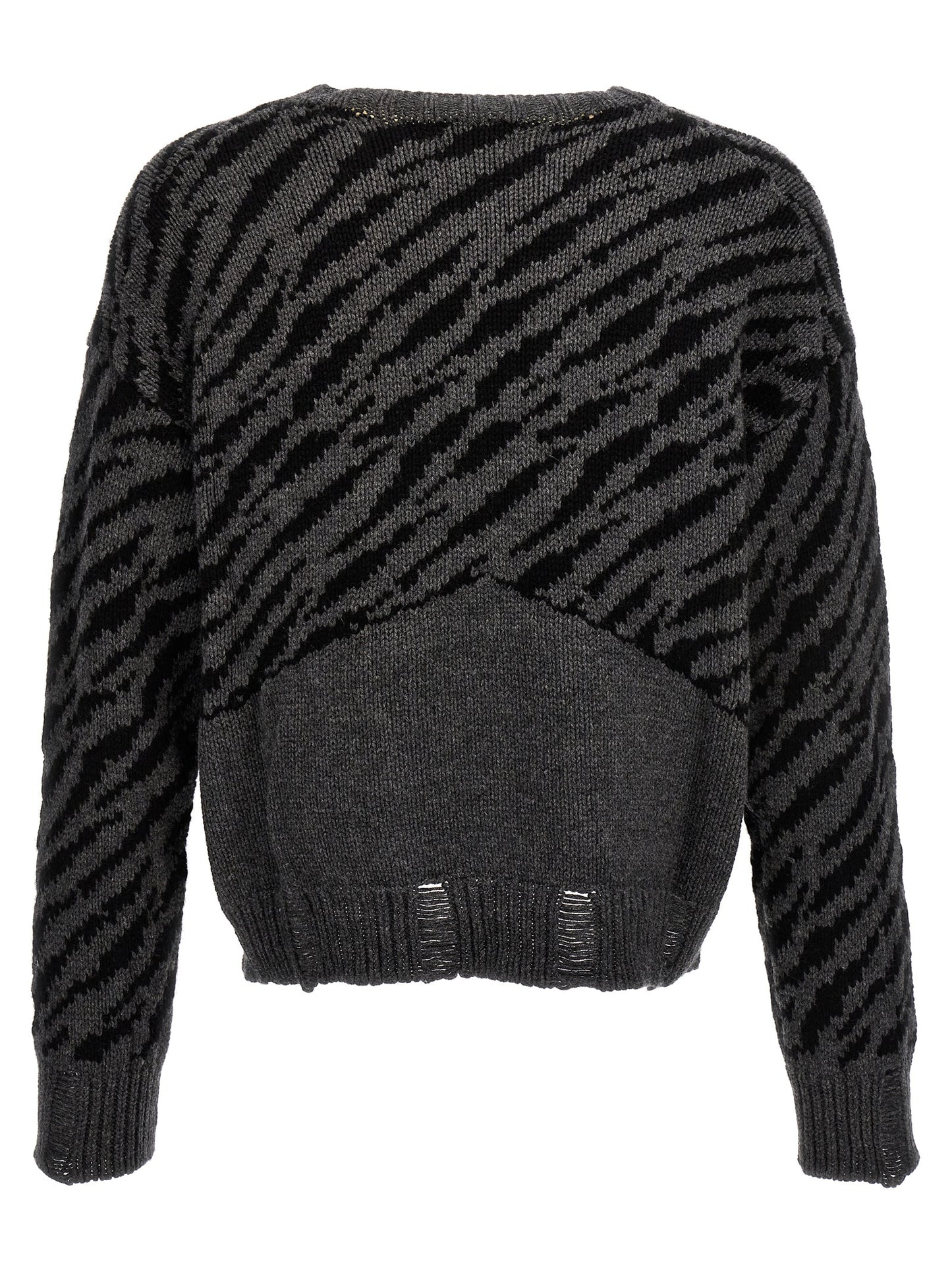 Multicolor Wool Cardigan