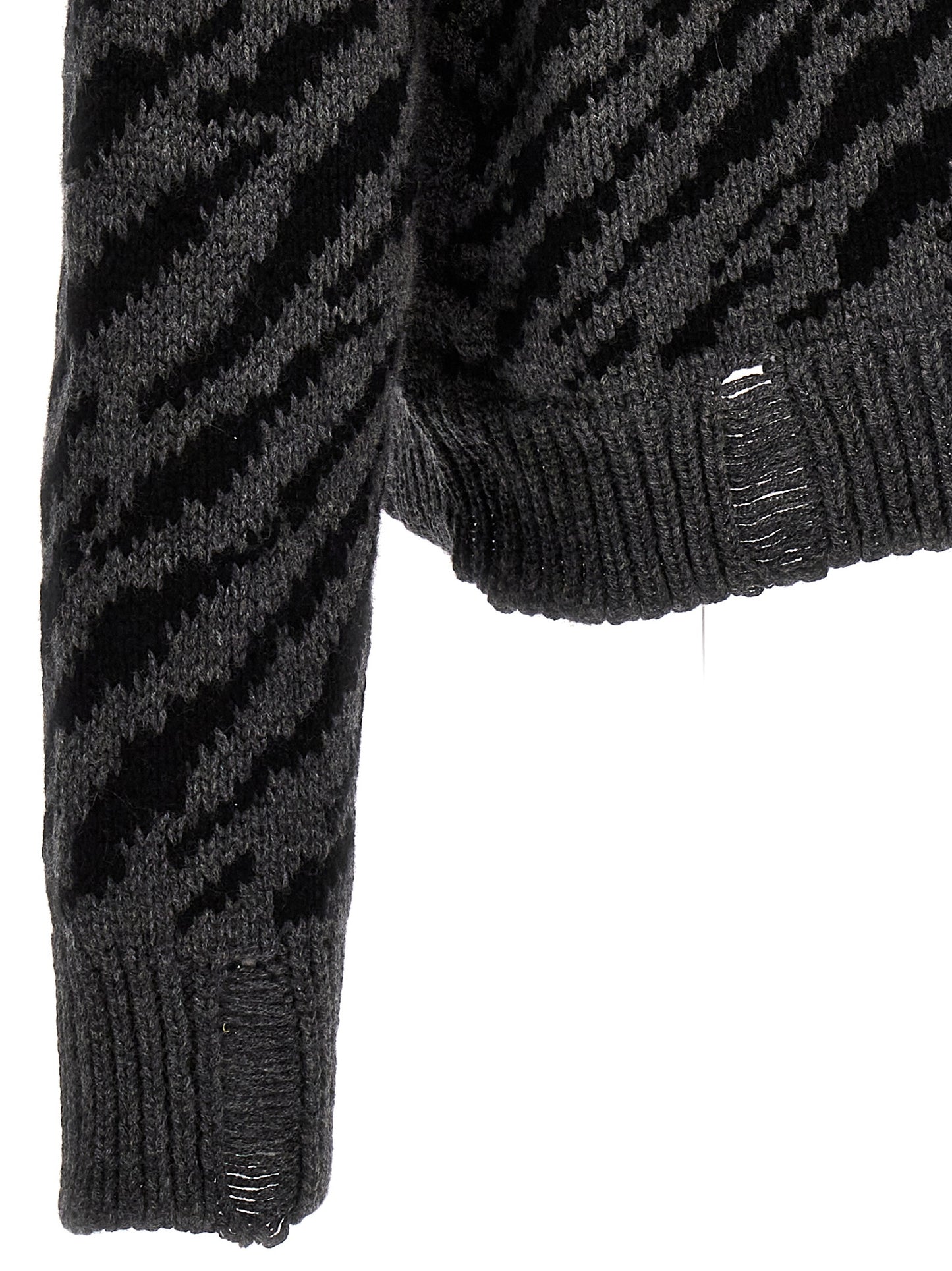 Multicolor Wool Cardigan