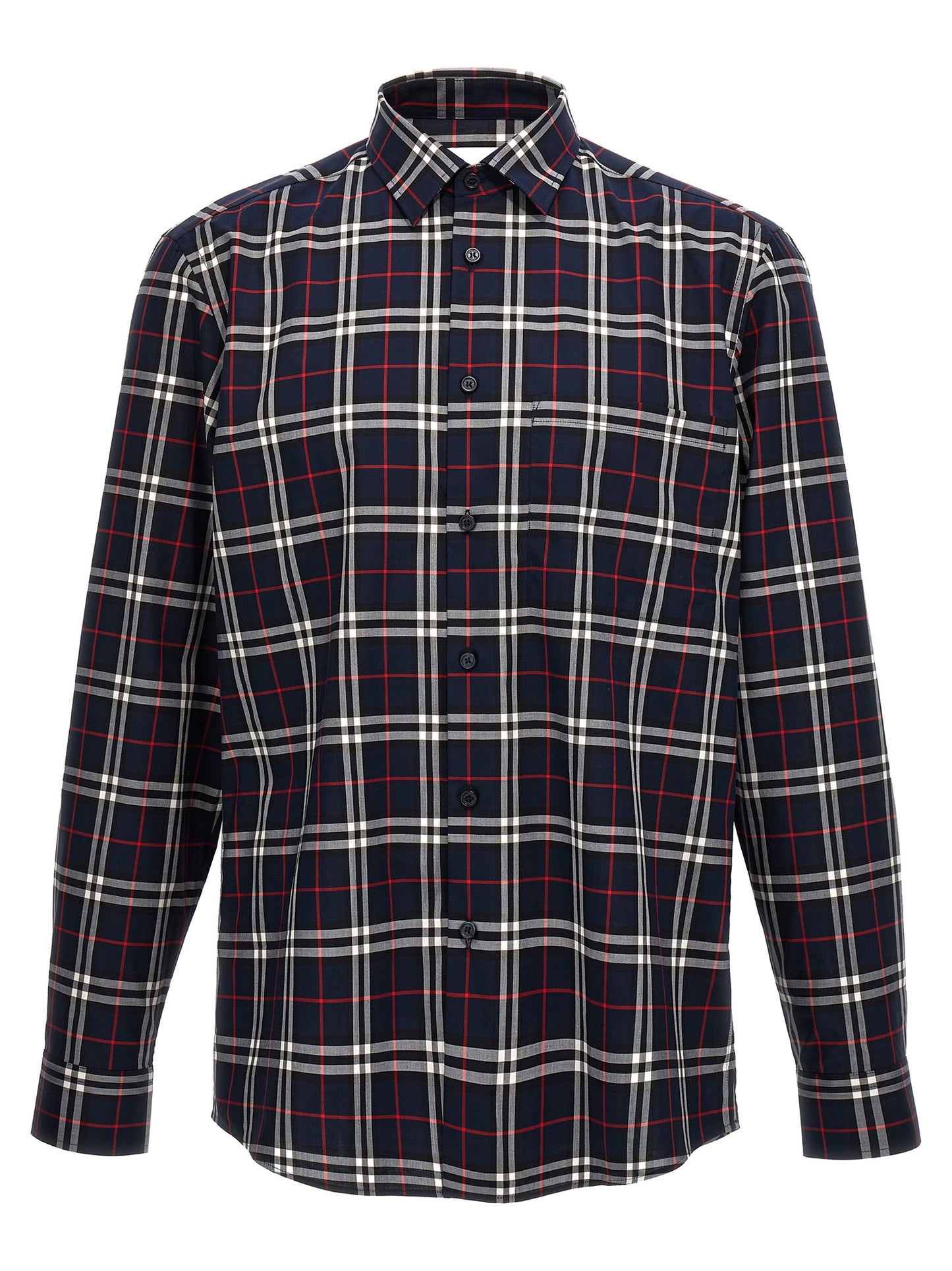 Blue Cotton Blouse