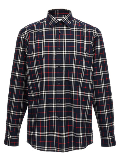 Blue Cotton Blouse