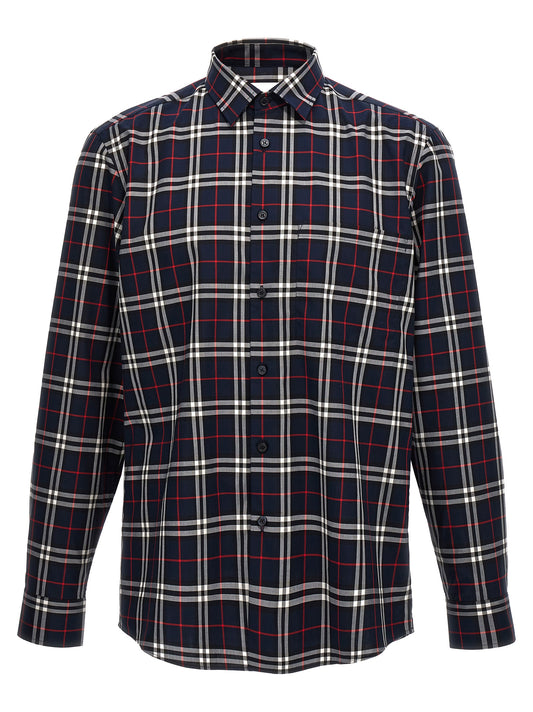 Blue Cotton Blouse