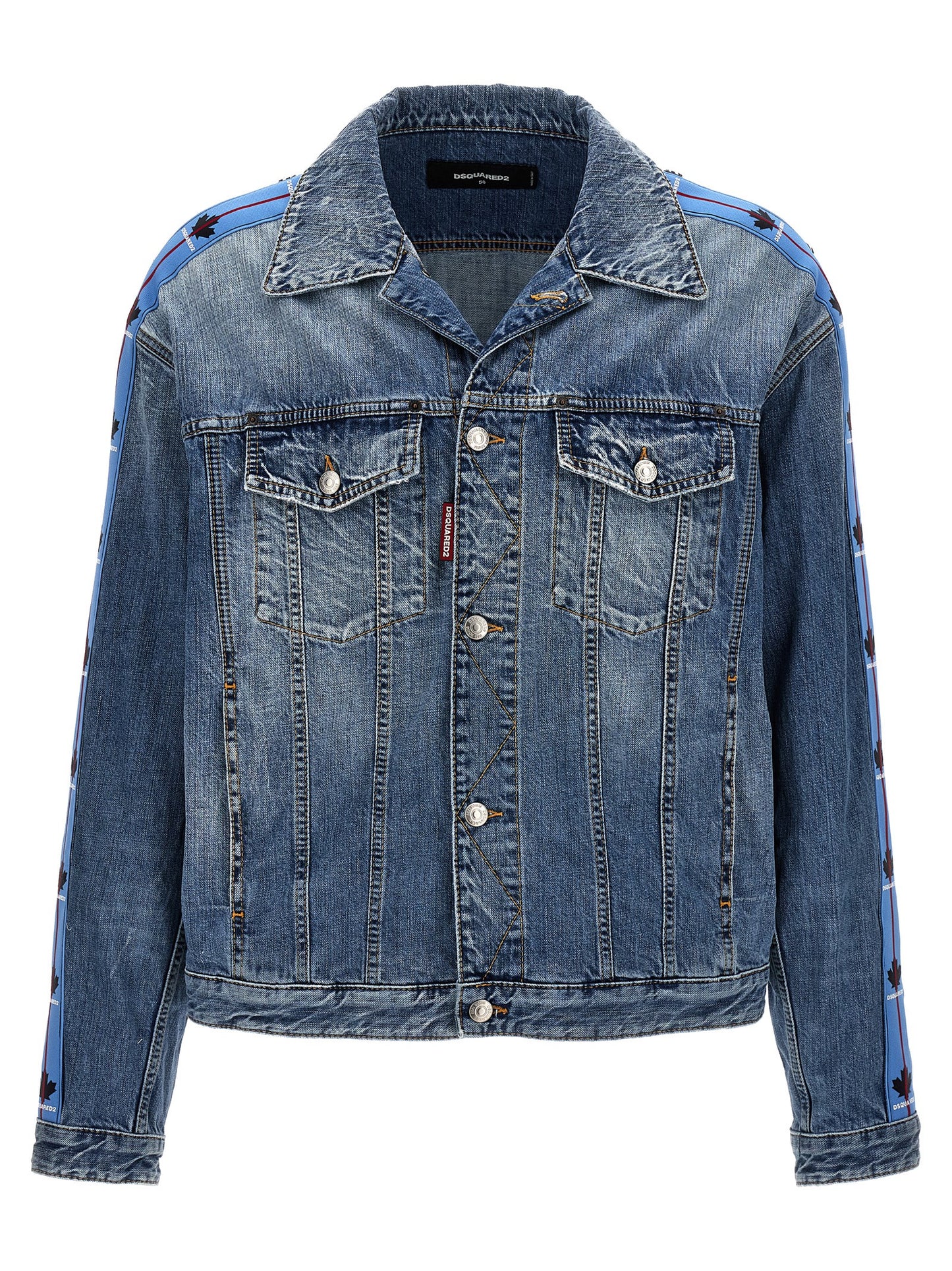 Blue Cotton Denim Jacket