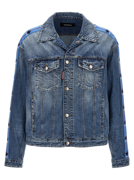 Blue Cotton Denim Jacket