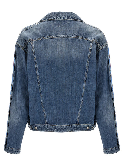 Blue Cotton Denim Jacket