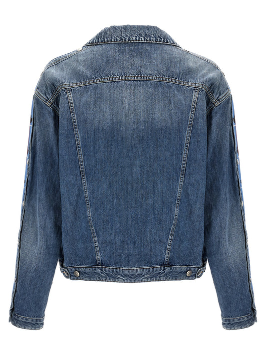 Blue Cotton Denim Jacket