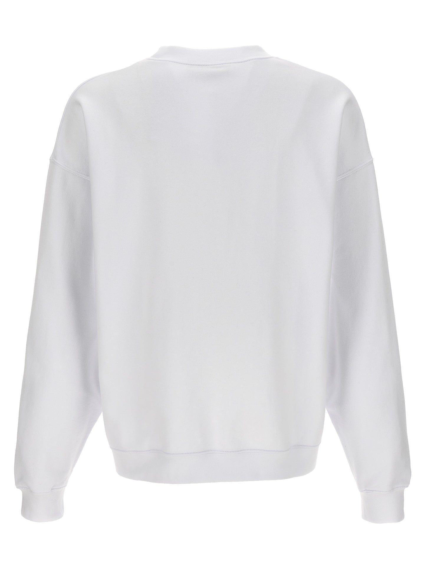 White Cotton Sweatshirt
