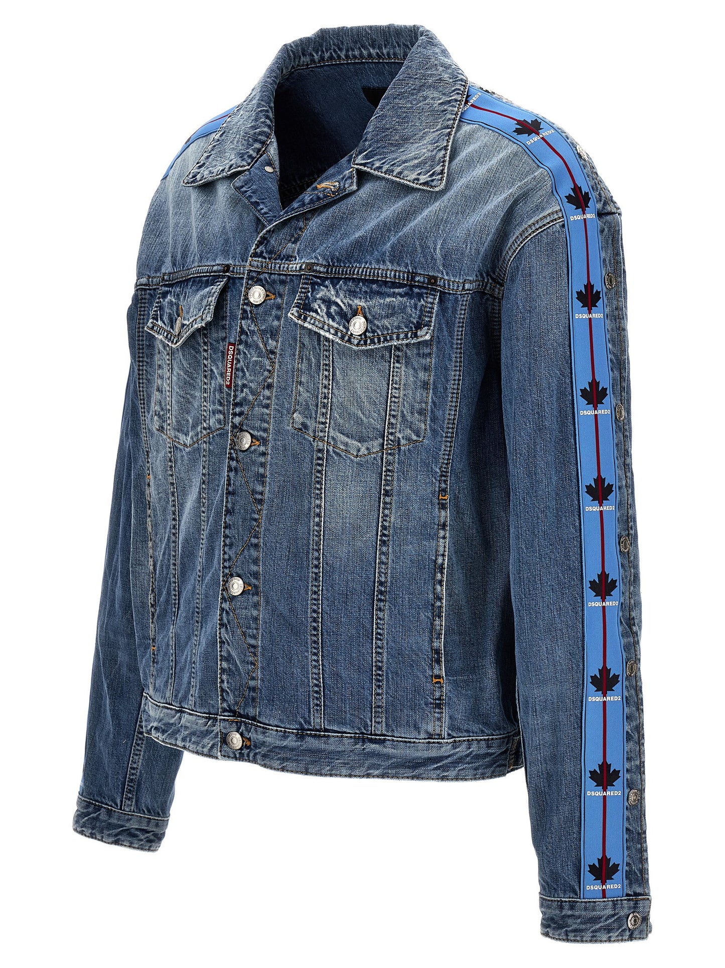 Blue Cotton Denim Jacket