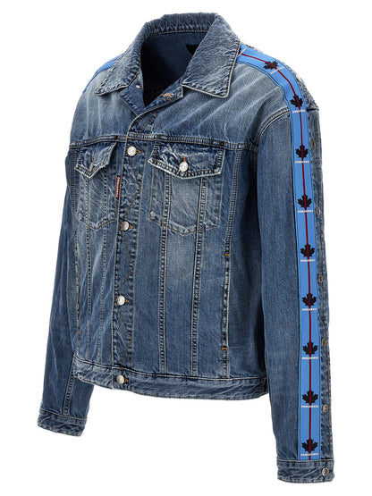Blue Cotton Denim Jacket