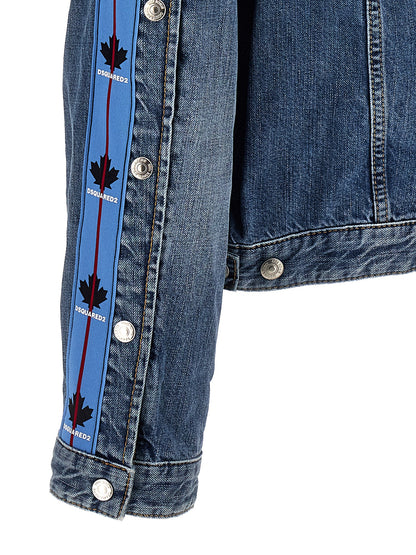 Blue Cotton Denim Jacket