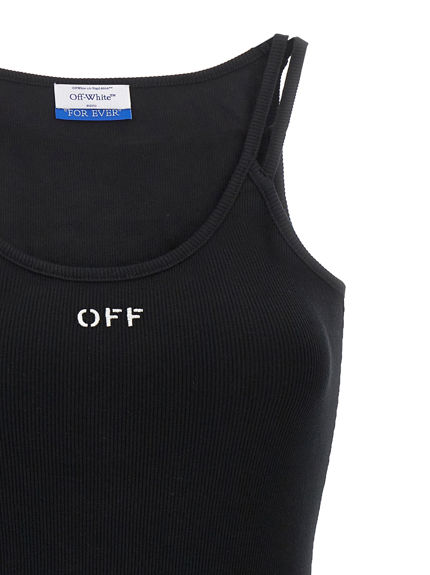 Black Cotton Short Dress