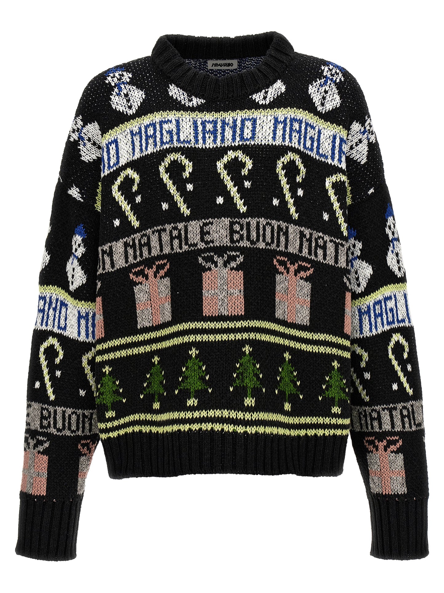 Black Cotton Cardigan