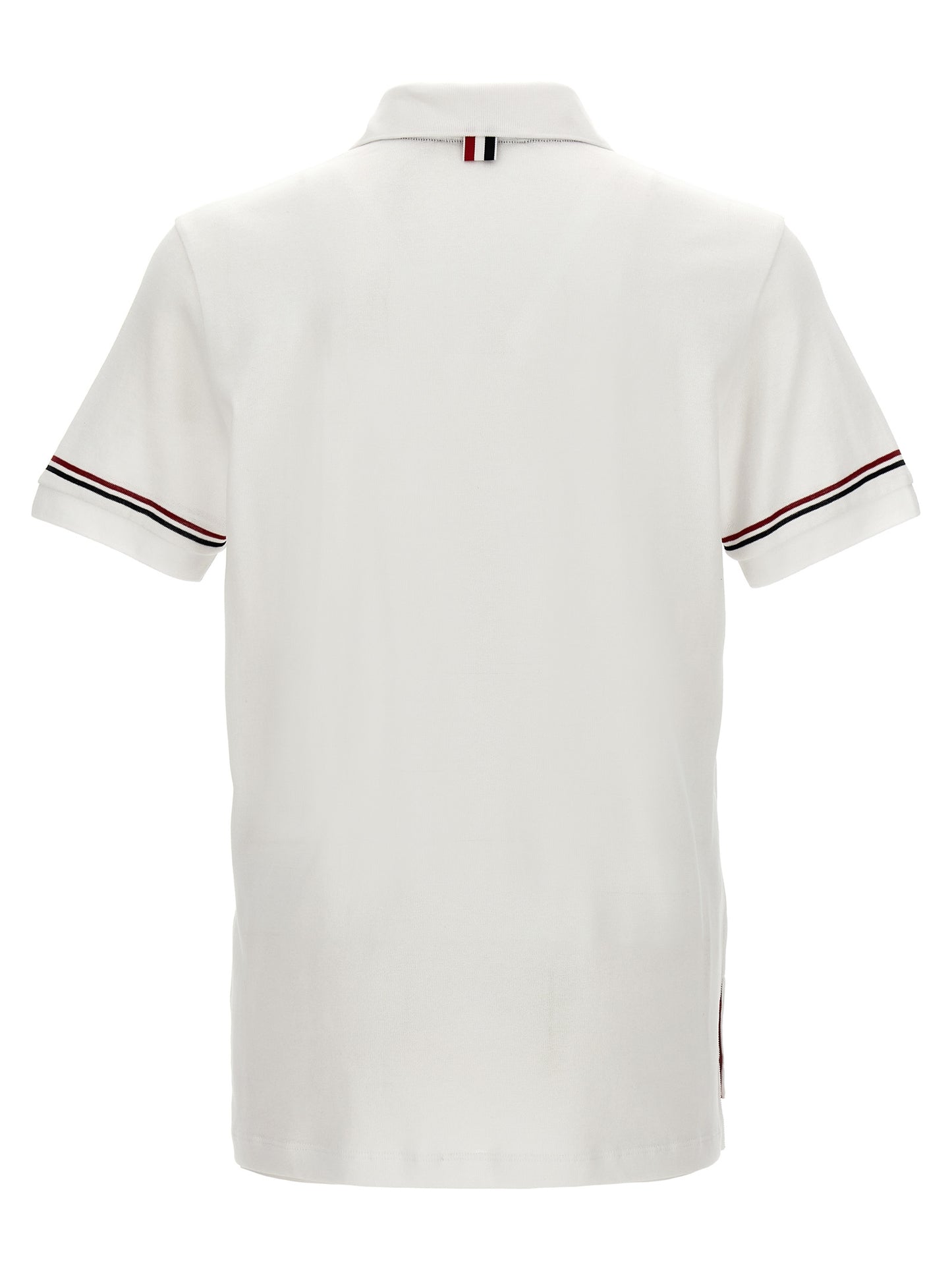 White Cotton Polo Shirt
