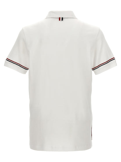 White Cotton Polo Shirt