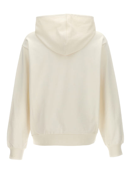 White Cotton Sweatshirt
