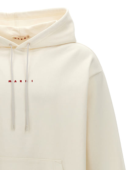 White Cotton Sweatshirt