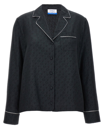 Black Silk Blouse