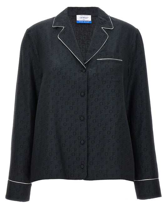 Black Silk Blouse