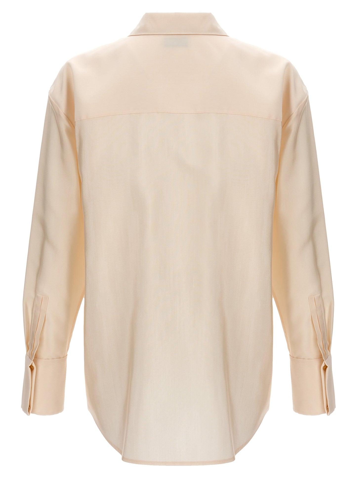 Beige Acetate Blouse