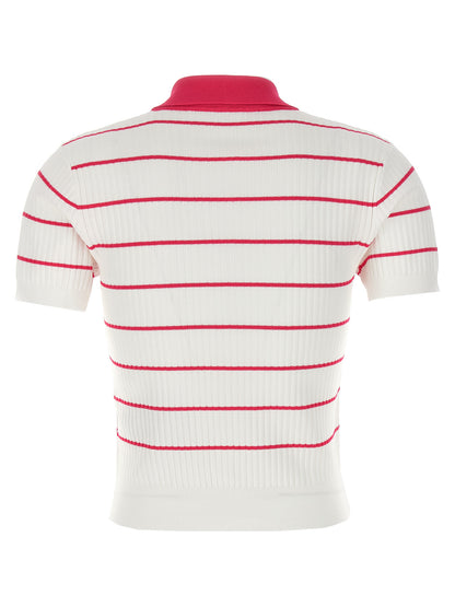 Multicolor Viscose Polo Shirt