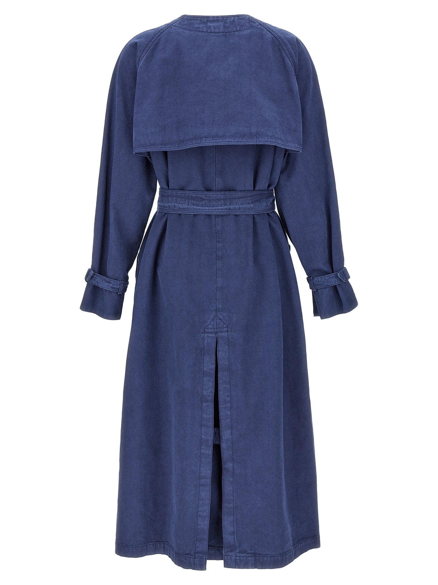 Blue Cotton Coat