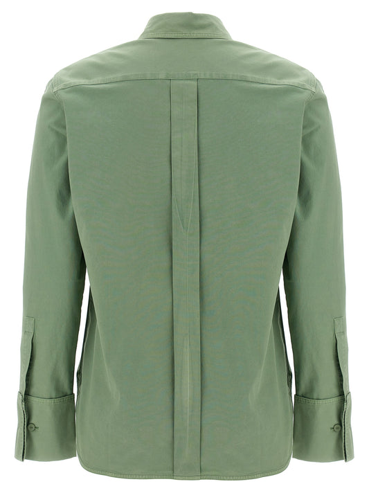 Bicolor Cotton Blouse