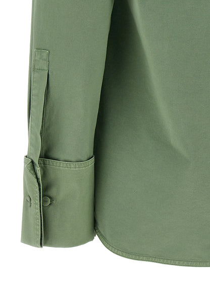 Bicolor Cotton Blouse