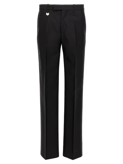 Black Virgin Wool Dress Pants