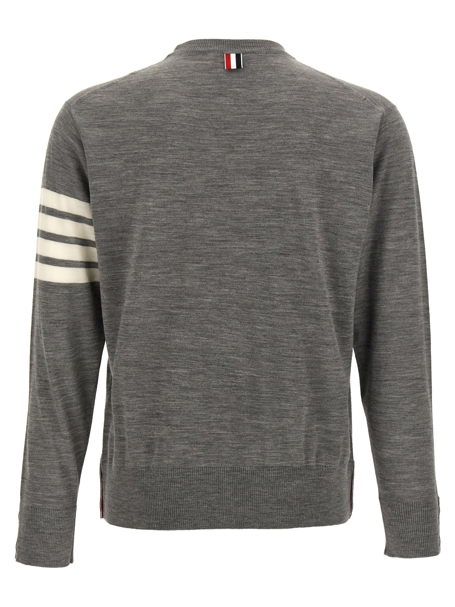 Gray Virgin Wool Cardigan