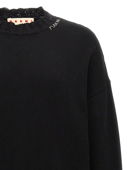 Black Cotton Cardigan